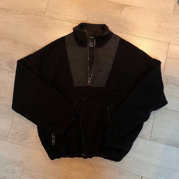F21 - Fur Crew Sweater - Picture 2 of 3